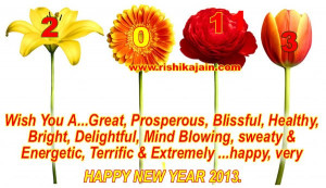 Wish You A…Great, Prosperous, Blissful, Healthy, Bright, Delightful,