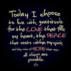 amazing quote - love, peace & hope