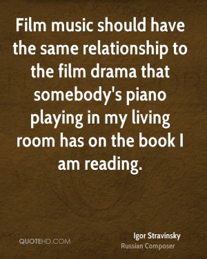 Igor Stravinsky Music Quotes