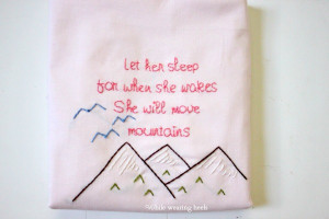 She will move mountains girls quilts quotes
