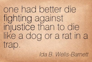 Wells-Barnett was a champion of Anti-Lynching laws in the early 1900 ...