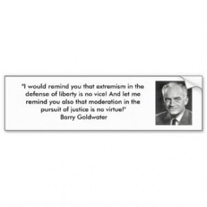 Barry Goldwater Bumper Stickers