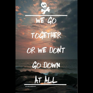 We go together or we don't go down at all️ #alltimelow #atl #skull # ...