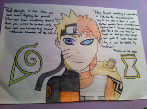 Gaara and Naruto quotes!!