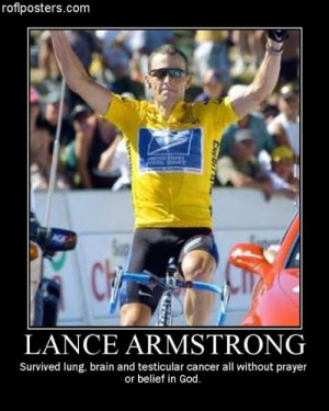 Lance Armstrong Cancer Quotes