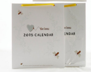 MARCH SALE 2015 Wall Calendar Love the Bees and Save the Bees with ALL ...