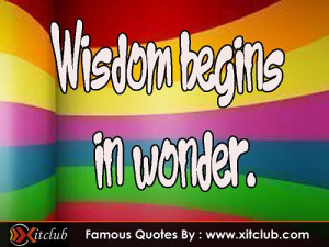 You Are Currently Browsing 15 Most Famous Wisdom Quotes