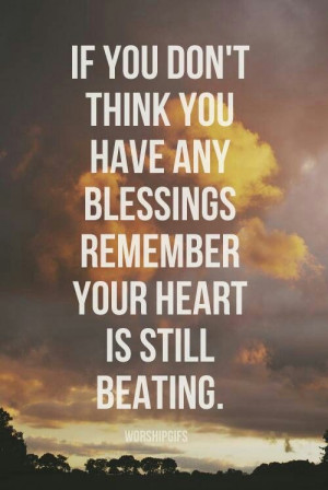 Be thankful everyday