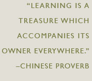 Chinese Proverb :: Sage Learning Center, Bozeman, MT