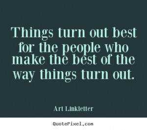 Art Linkletter Inspirational Wall Quotes