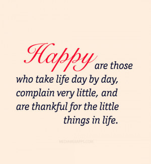 Thankful For The Little Things Quotes. QuotesGram