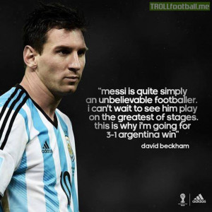 messi soccer quotes 2014