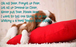Dear friend happy new year funny wallpaper 2015