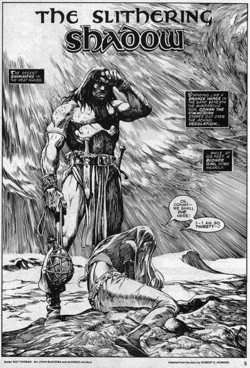 The opening panel of the Xuthal of the Dusk comicadaptation by ...