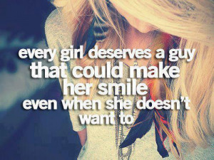 Girl deserve a boy like
