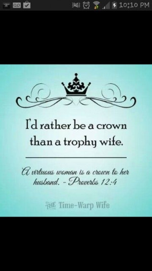 Trophy wife