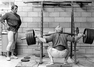 ve never barbell squatted more than 275lbs. From a relative ...
