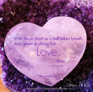 Sending abundant blessings of love, gratitude and peace, Robyn Nola