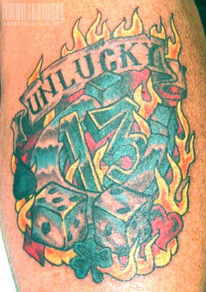 Unlucky 13 Tattoo picture