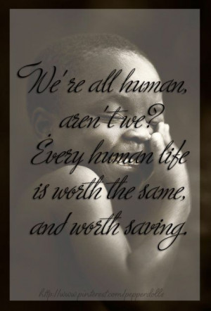 we are all human quote