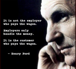 It is not the employer who pays the wages. Employers only handle the ...