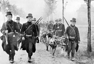 tiny Belgian army, they helped fight off the German juggernaut of WW1 ...