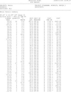 Complete Roofing Materials Quote