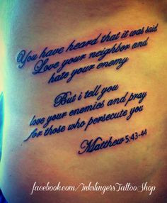 ... more bible quote tattoos ribs quotes tattoo bible quotes tattoo 3