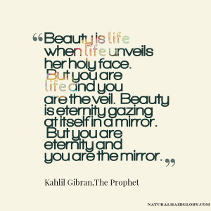 Beauty Quotes Holy face - beauty quote