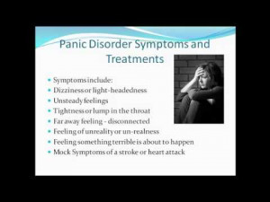 Panic Disorder Symptoms