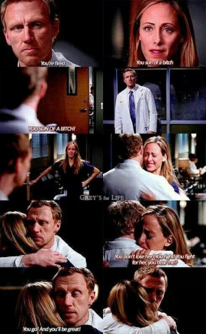 Owen Hunt: You're fired. Teddy Altman: You son of a bitch. YOU SON OF ...
