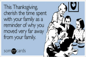 Crazy Family Ecards Family thanksgiving ecard