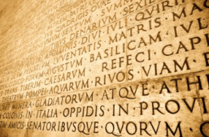List of Latin Vocabulary Words: