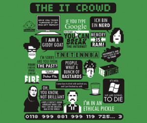 Moss It Crowd Quotes The it crowd quotes t-shirt