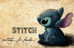 Stitch - waiting for family by vivsters