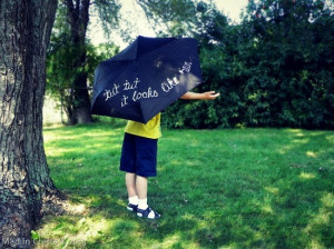 ... set, unless you are planning on throwing your umbrella in the washer