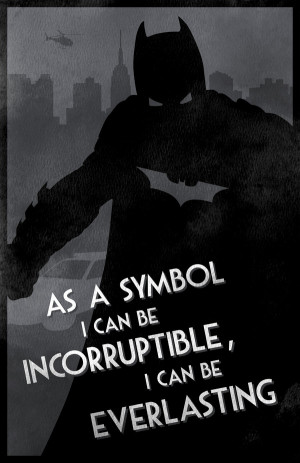 Batman Nolan-verse Silhouette Art by David Andersson