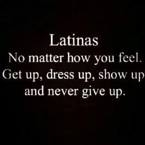 Latinas! :-) me and Ali just talked about this