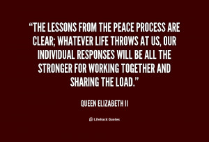 Queen Elizabeth The Lessons