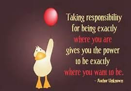 Taking Responsibility For