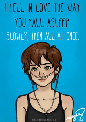 ... the way you fall asleep, slowly and then all at once