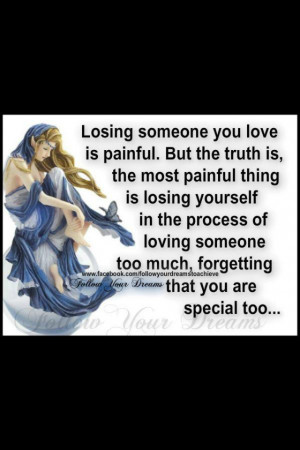 losing someone