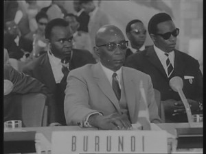 SD Politician / Africa / 1963 – Stock Video # 415-457-126