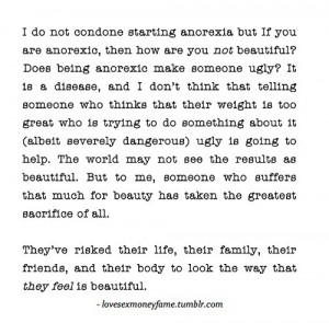 anorexia quotes and sayings tumblr