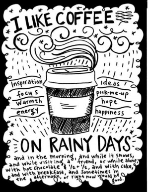 Coffee Inspiration On A Rainy Day