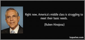 Right now, America's middle class is struggling to meet their basic ...