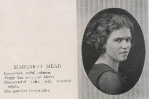 Margaret Mead, Class of 1925, Mortarboard