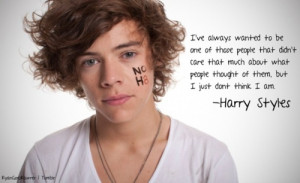 Harry Quotes♥ - one-direction Fan Art