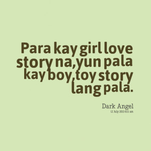 Toy Story Love Quotes
