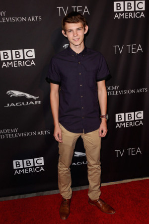 Robbie Kay Actor Robbie Kay attends the 2014 BAFTA Los Angeles TV Tea